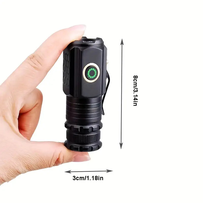 MaxPower™️ - Mini lampe torche tactique indestructible puissante